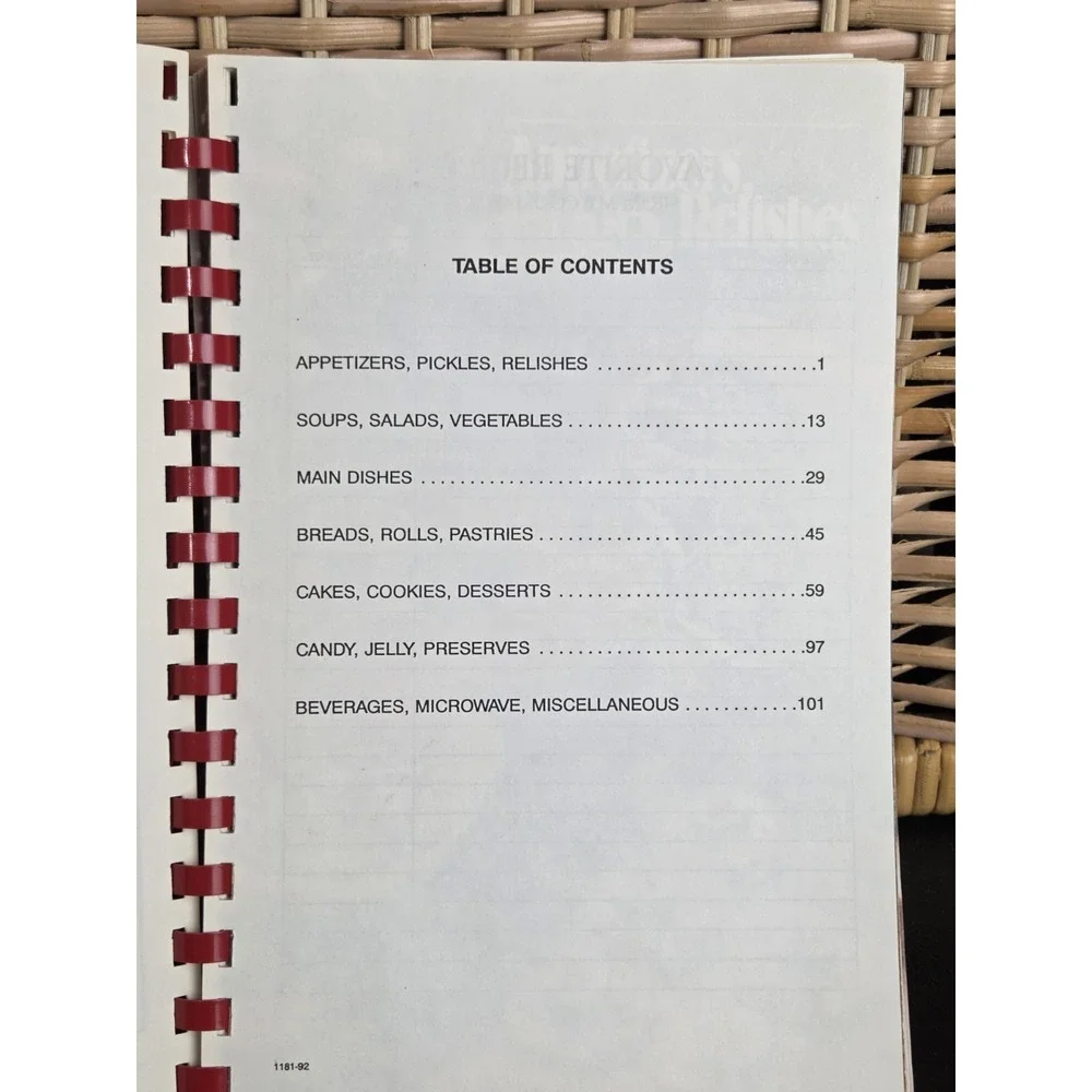 Pleasant Grove‎ United Methodist Church Thomasville NC Cookbook 1992